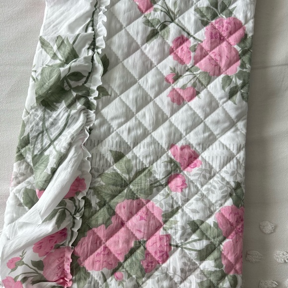 Shabby Chic style quilted blanket - Picture 3 of 4